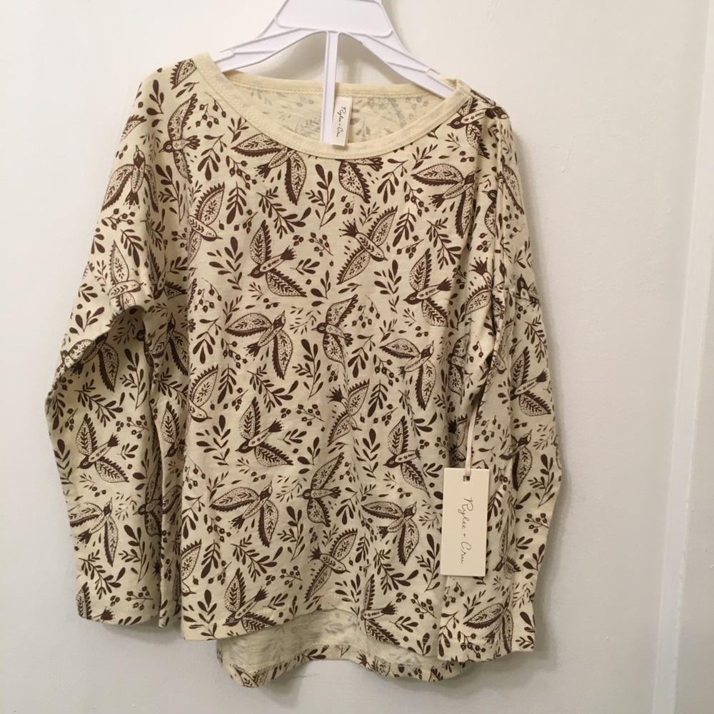 NWT Raylee and Cru | Girls Long Sleeve Shirt